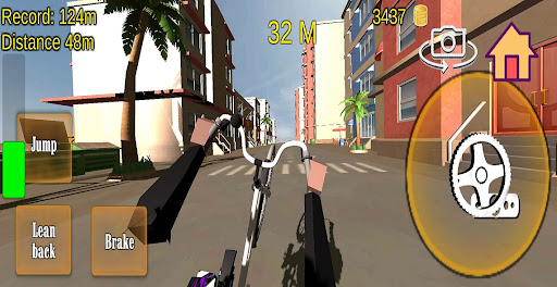 Screenshot Wheelie Bike 3D - BMX wheelie