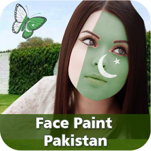 Download Pak Flag On Face, Independence Day Pak Flag Paint For PC Windows and Mac