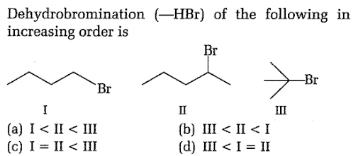 (2) Elimination reaction