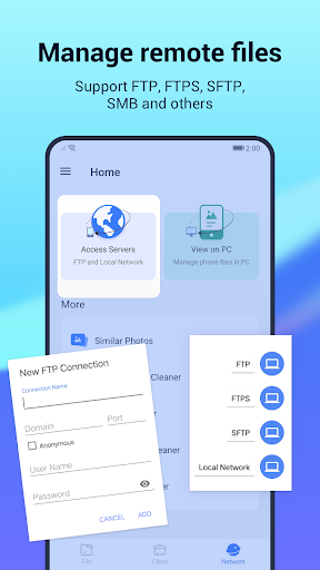 Screenshot File Manager: DS File Explorer