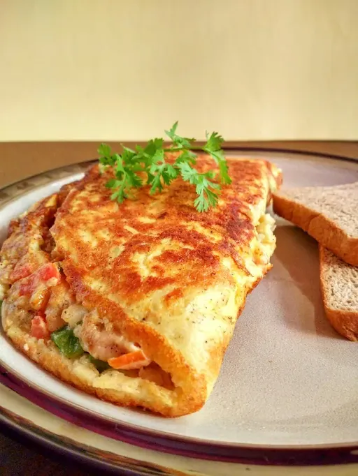 Double Deck Chicken Omelette