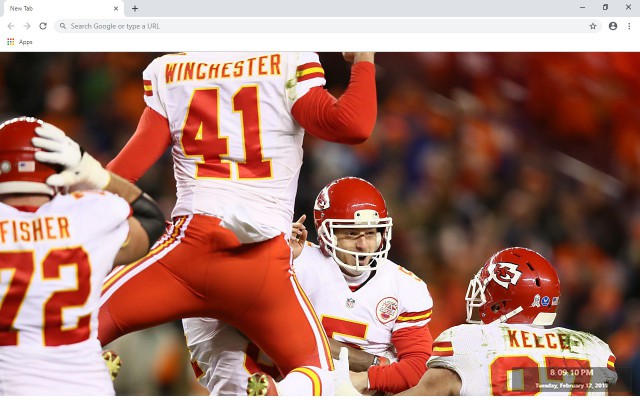 Kansas City Chiefs New Tab