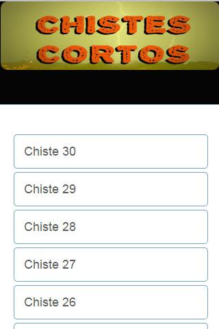 Chistes cortos