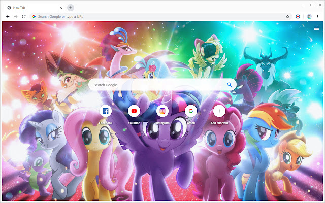 New Tab - My Little Pony