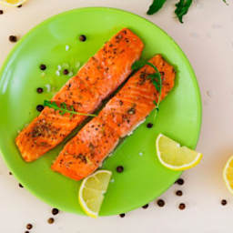 Oven Roasted Salmon Dinner