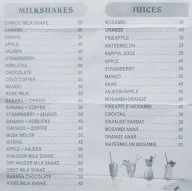 New Kandamba Juice Centre menu 2