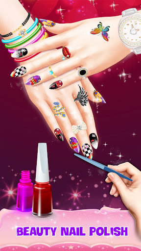 Screenshot Nail Salon Games for Girls