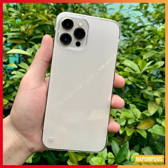 Ốp Lưng Iphone 13/Iphone 12/Iphone 11/Iphone 14/X/Xr/Xs/Xs Max /7G/8G/7Plus/8Plus/Se, Không Viền Trong Suốt