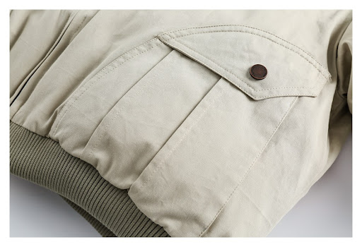 Title 16, American Retro Pilot Cotton-padded Jacket. A wa...