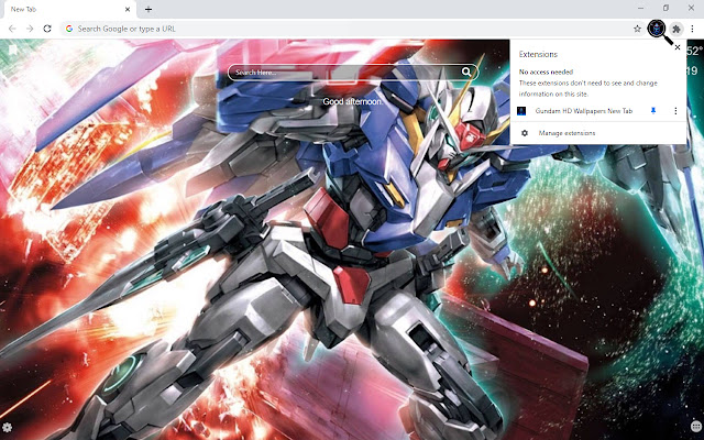 Gundam HD Wallpapers New Tab
