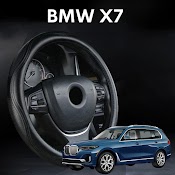 Bọc Vô Lăng Ô Tô Bmw X7 Cao Cấp | Da Thật Khâu Tay - Mã Persha