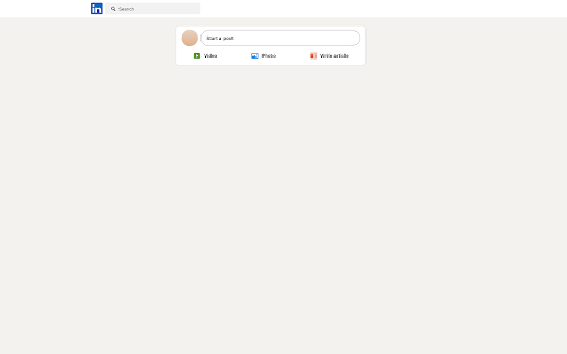 Minimal LinkedIn