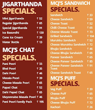 Madras Chill Jigarthanda menu 1