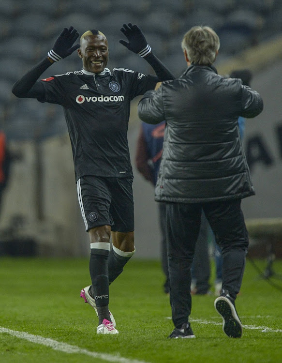 Former Orlando Pirates striker Tendai Ndoro.