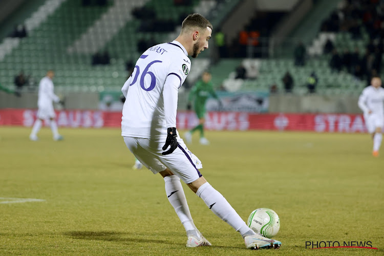 Anderlecht a encore du souci à se faire pour Zeno Debast 