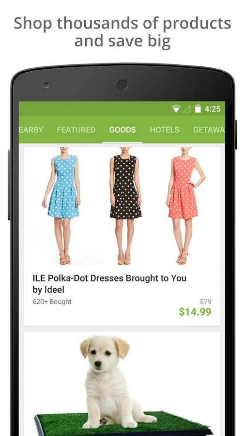   ‪Groupon - Shop Deals & Coupons‬‏- لقطة شاشة 