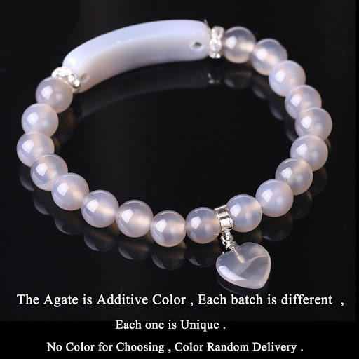 Title 3, Bracelet des perles dagate teintes