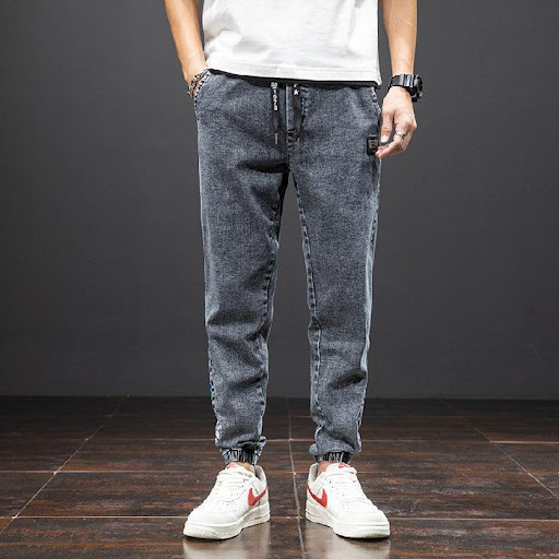 Title 8, Mens Fashion Casual Loose Stretch Jeans for ul...