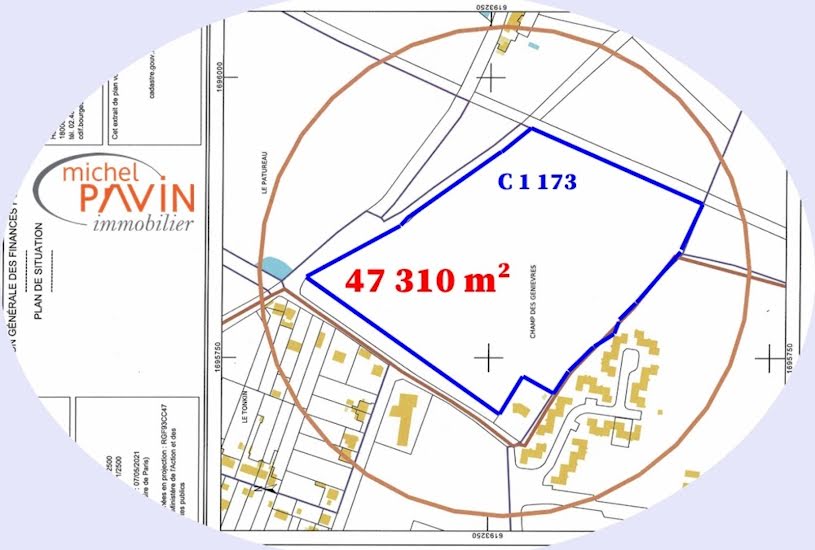  Vente Terrain à bâtir - 47 310m² à La Guerche-sur-l'Aubois (18150) 