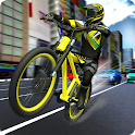 Icon Crazy Traffic Bicycle Rider 3D