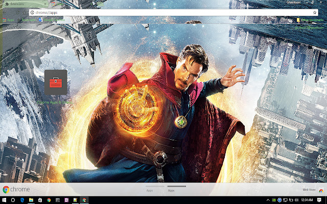 Dr. Stephen Strange 1920 x 1080 chrome extension