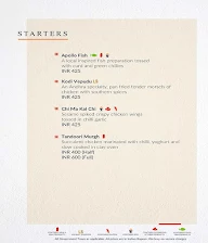 Dakshin - WelcomHotel Grand Bay menu 4