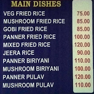 Madras Cafe menu 1