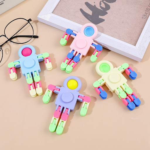 Title 3, Pressure Reduction Toy Spaceman Educational Sol...