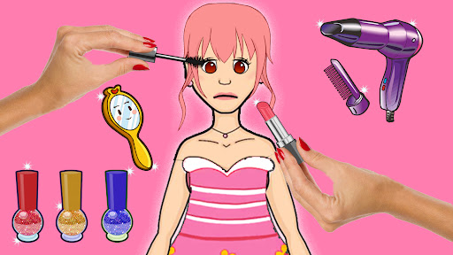 Screenshot Chibi Dolls:Girl Dress Up Game