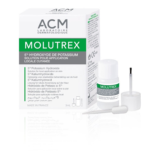 Hidroxido de Potasio  5% Molutrex Skin Care ACM Frasco x 3 ml  