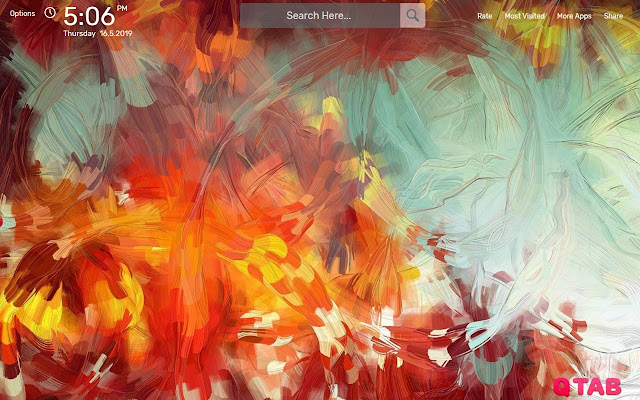 Abstract Art Wallpapers Theme