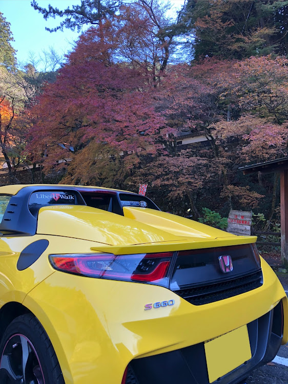 S660の紅葉・ドライブ・谷汲に関するカスタム事例の投稿画像2枚目