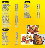 Desi Zaika menu 1