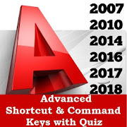 AutoCAD Shortcuts Keys 3D & 2D Commands 1.5 Icon