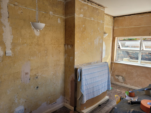 Before with walls stripped