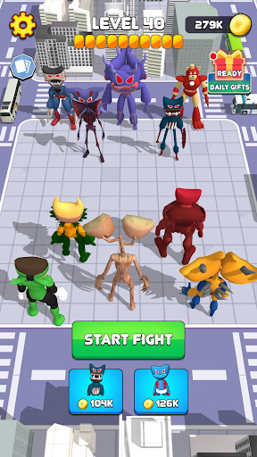 Screenshot Monster Head Merge Battle