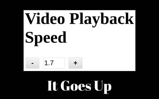 Video Playback Speed Preview image 1