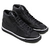 black comme des garçons x nike blazer high black