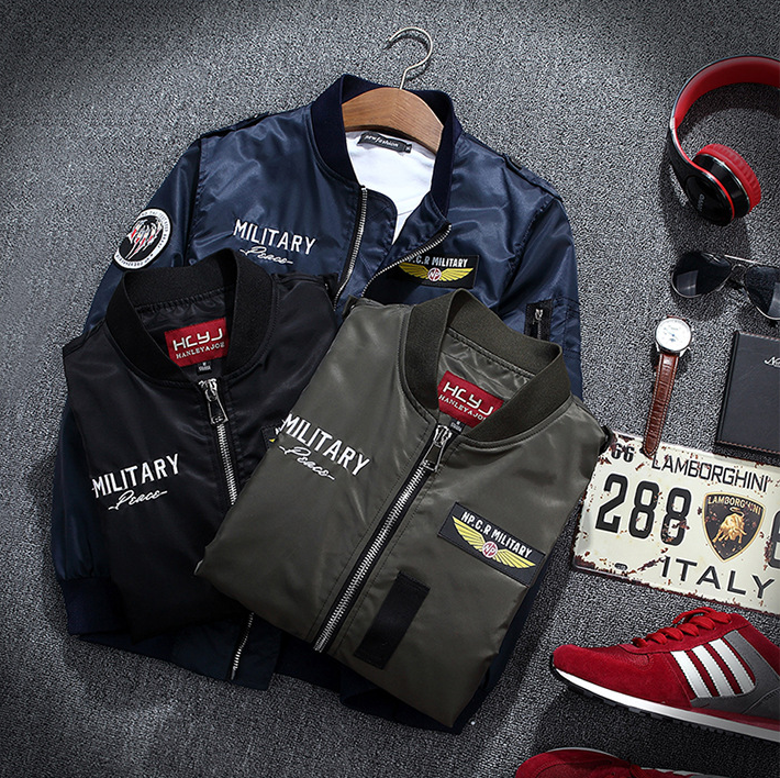 Bordercine per il marchio giapponese marca di marca da baseball uniforme da baseball Air Force MA-1 PILOT GIACCHE LOCOMOTIVE MENA