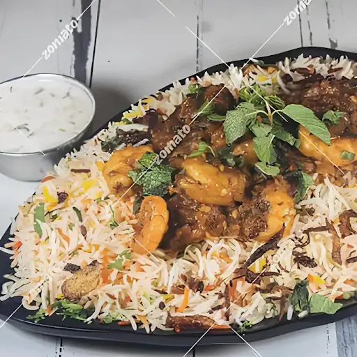 Prawns Dum Biryani