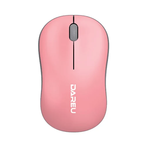 Chuột máy tính không dây DAREU LM106G Pink