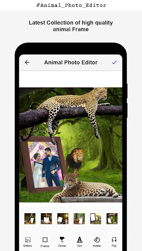 Animal Photo Frame - Animal Photo Editor