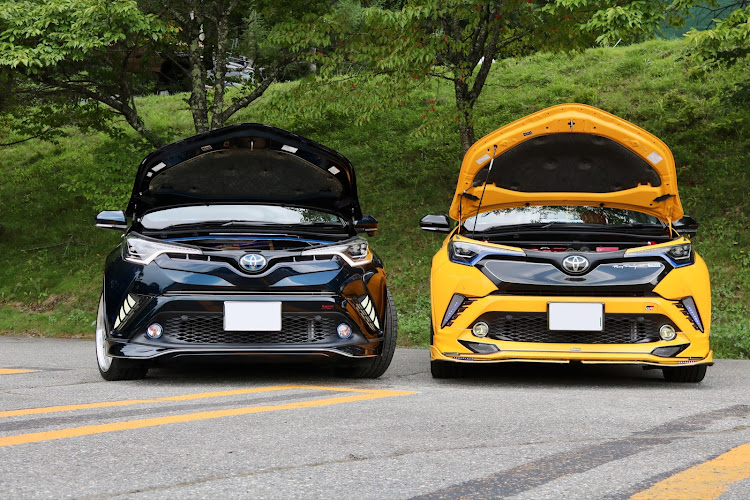 C-HRの全国CHRオーナーズミーティング・ALL JAPAN C-HR OWNERS MEETING2023 in富士見・C-HR全国オフ・嫁バレしない・キャンギャルさんと撮影会😍に関するカスタム事例の投稿画像12枚目