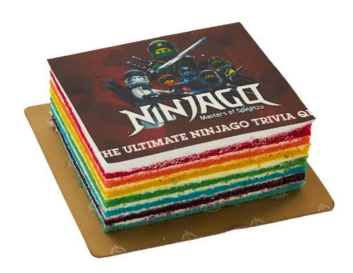 Ninjago Print Cake