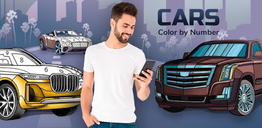 Cars Coloring by Number