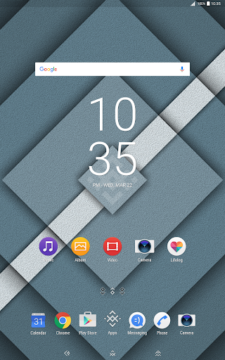 Stone Line Xperia™ theme