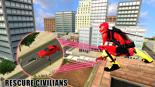 Screenshot Flying Ninja Hero Crime Chase