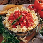 Pasta with Tomatoes Recipe was pinched from <a href="http://www.tasteofhome.com/recipes/pasta-with-tomatoes" target="_blank">www.tasteofhome.com.</a>