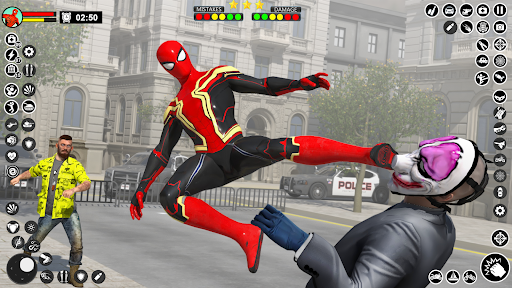 Screenshot Spider Rope Hero - Crime Games