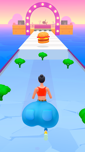 Screenshot Twerk Race 3d — Fun run game!